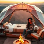 Glamping Transparan: Menginap di Alam Bebas Mewah
