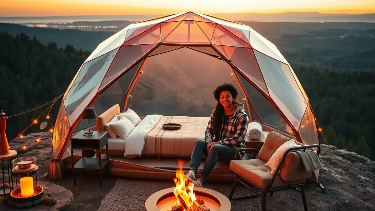 Glamping Transparan