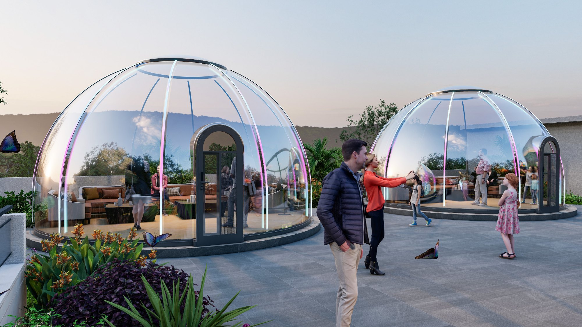 Glamping Transparan