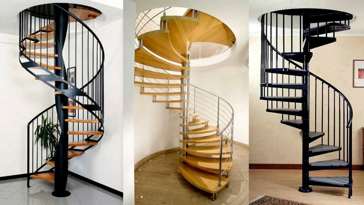 tangga spiral besi