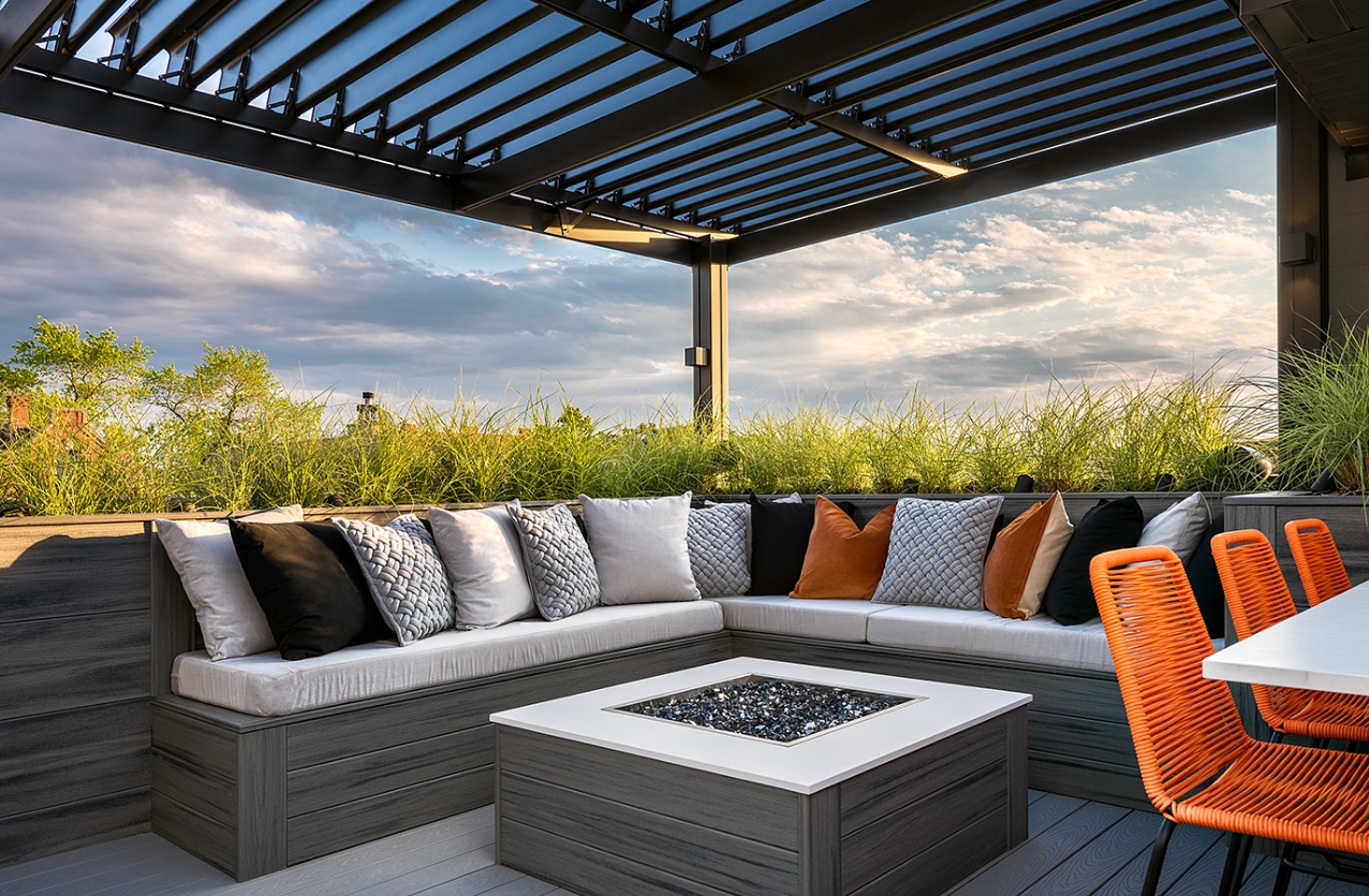 Teras Atap Rooftop Estetik