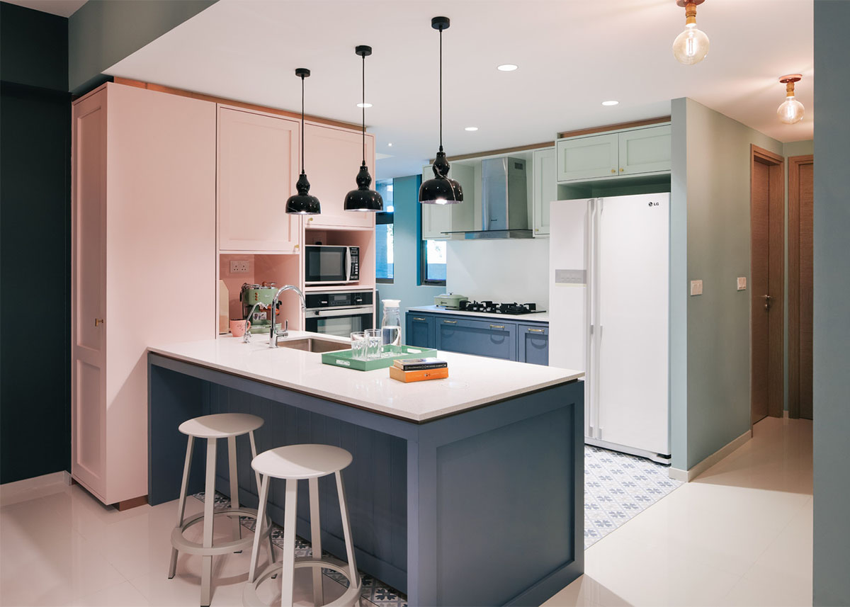 Dapur Mini Bar Elegan