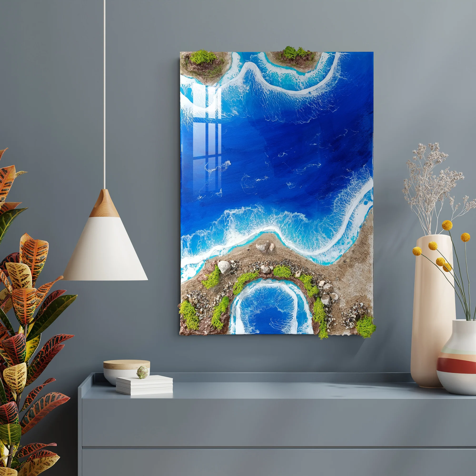 Decorative Resin Wall