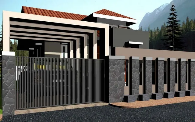 Pilar Batu Alam: Pilihan Elegan untuk Hunian Modern