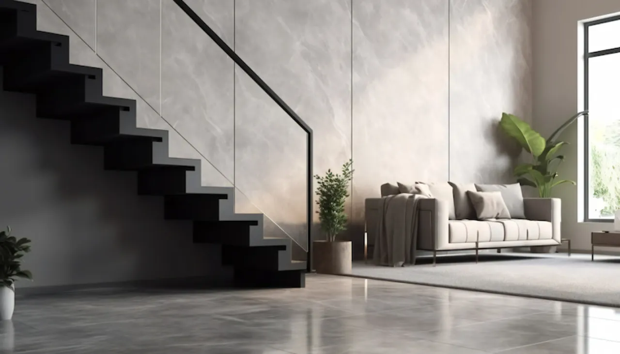 Tangga Beton Terbuka: Inspirasi Desain Modern yang Estetik