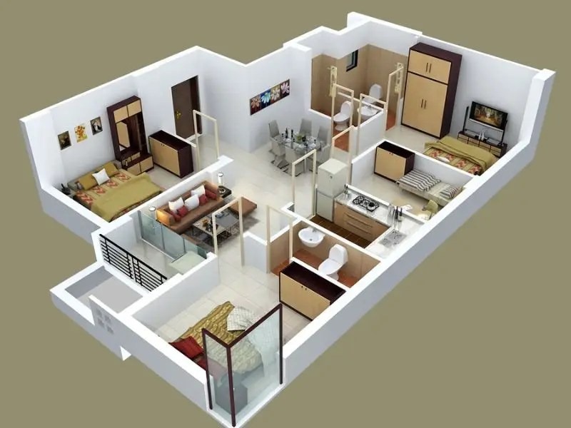 Denah Rumah Sederhana