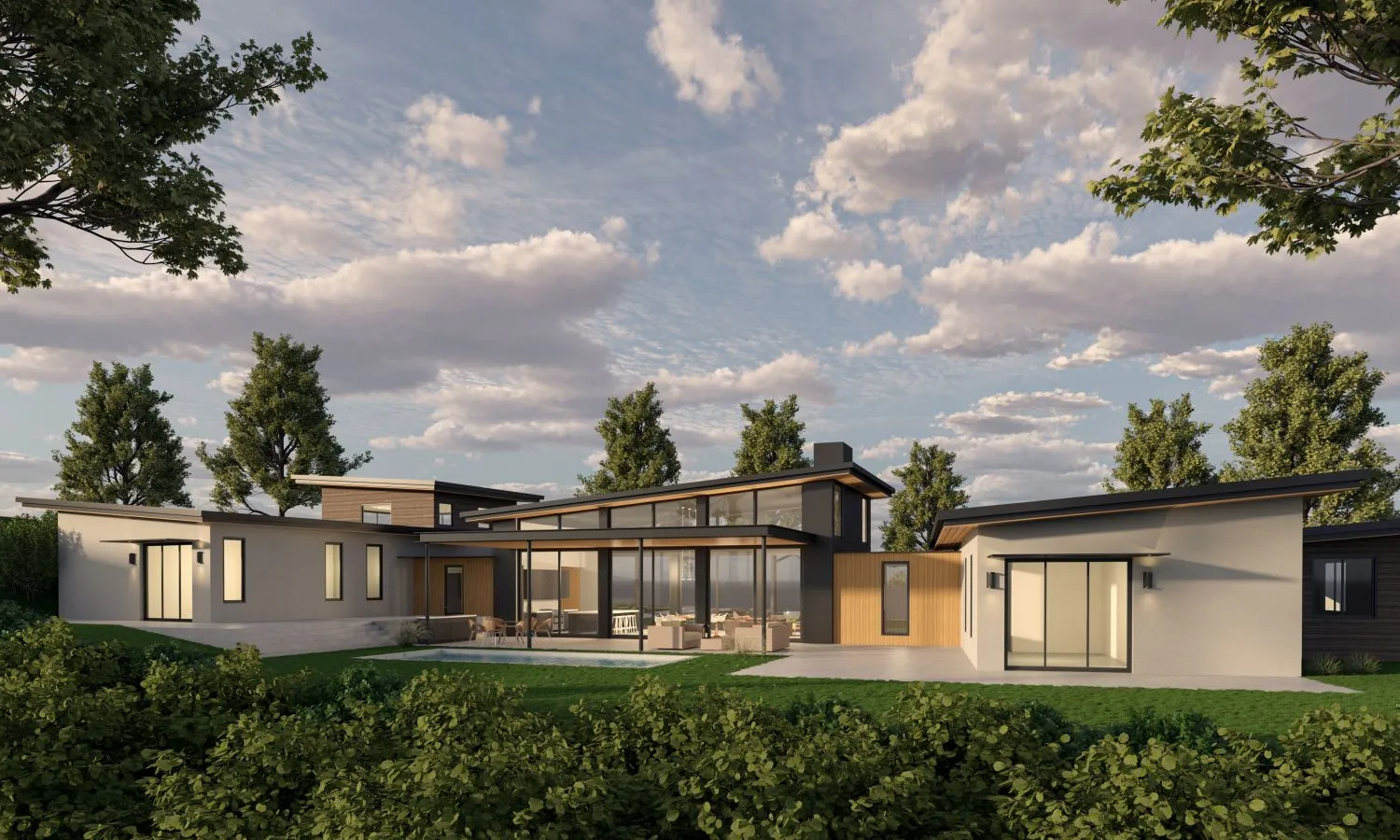 Rendering arsitektur