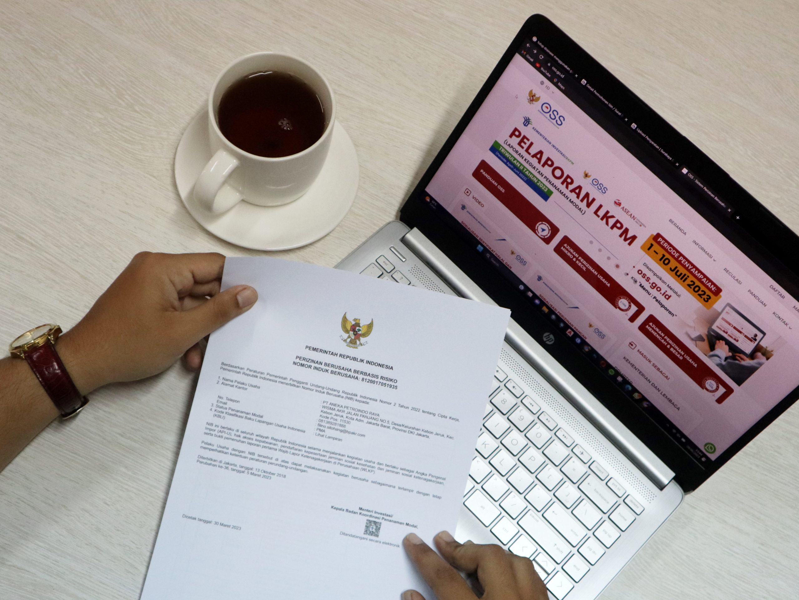 Proses Perizinan OSS