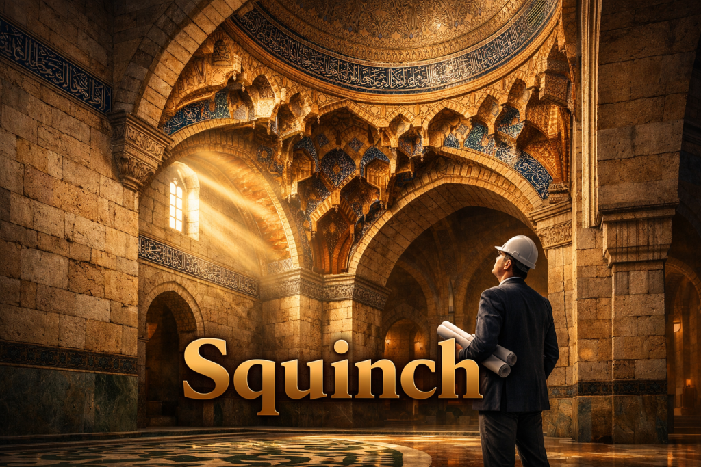 Squinch System Squinch Architecture Teknik Kuno Penopang Kubah Megah — INCA Construction