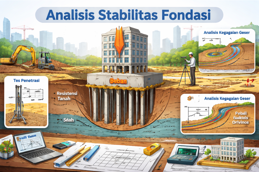 Analisis Stabilitas Fondasi