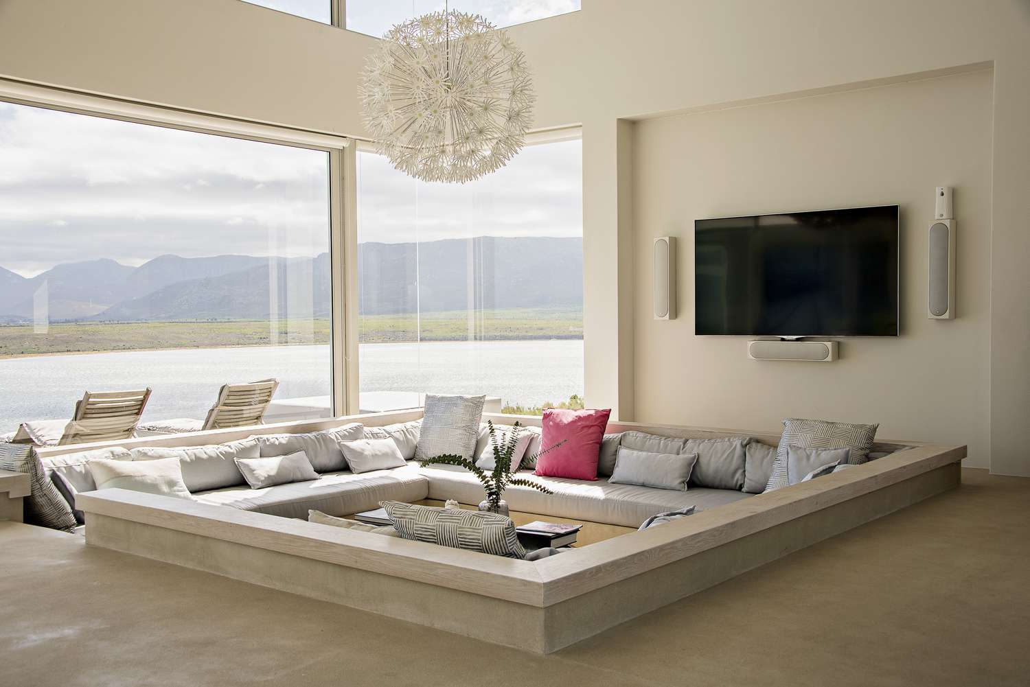Step Down Living Rooms
