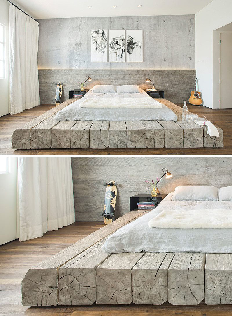 Raised Platform Bed