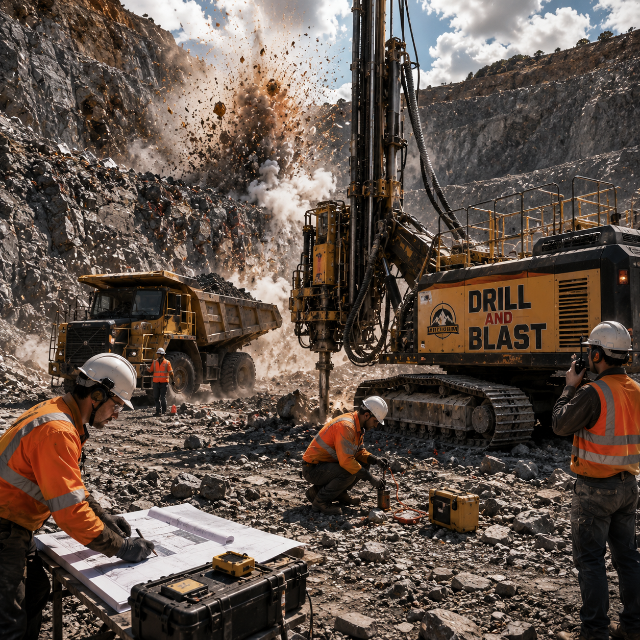Drill and Blast