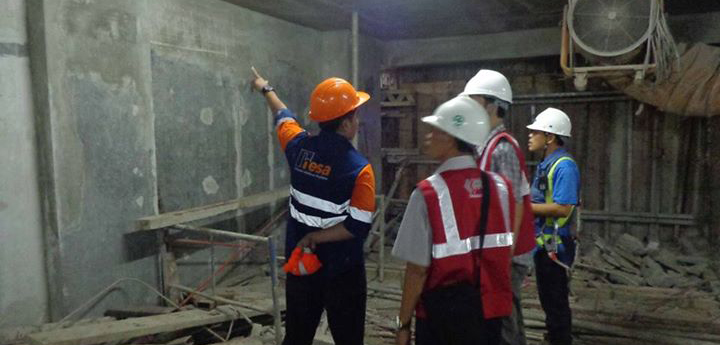 Pemeriksaan Material Datang