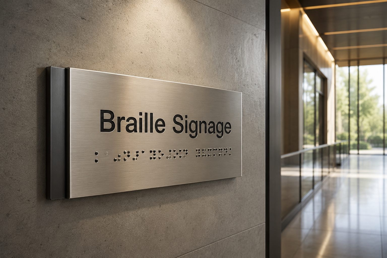 Braille Signage
