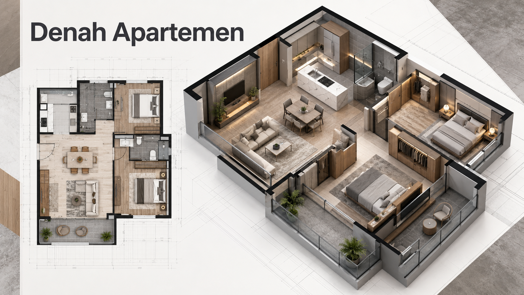 Denah Apartemen