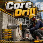 Core Drill untuk Pengeboran Presisi pada Proyek Konstruksi Modern
