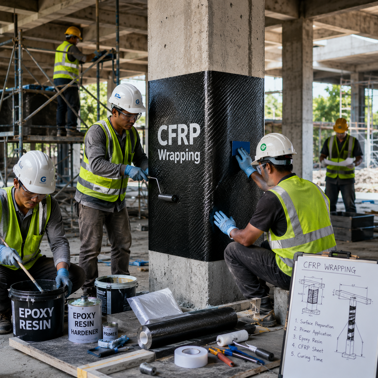 CFRP Wrapping