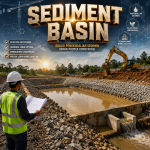 Sediment Basin: Solusi Efektif Mengendalikan Endapan pada Proyek Konstruksi