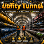 Utility Tunnel: Jalur Infrastruktur Modern di Bawah Kota