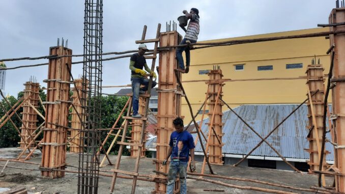 Pengecoran Beton Kolom