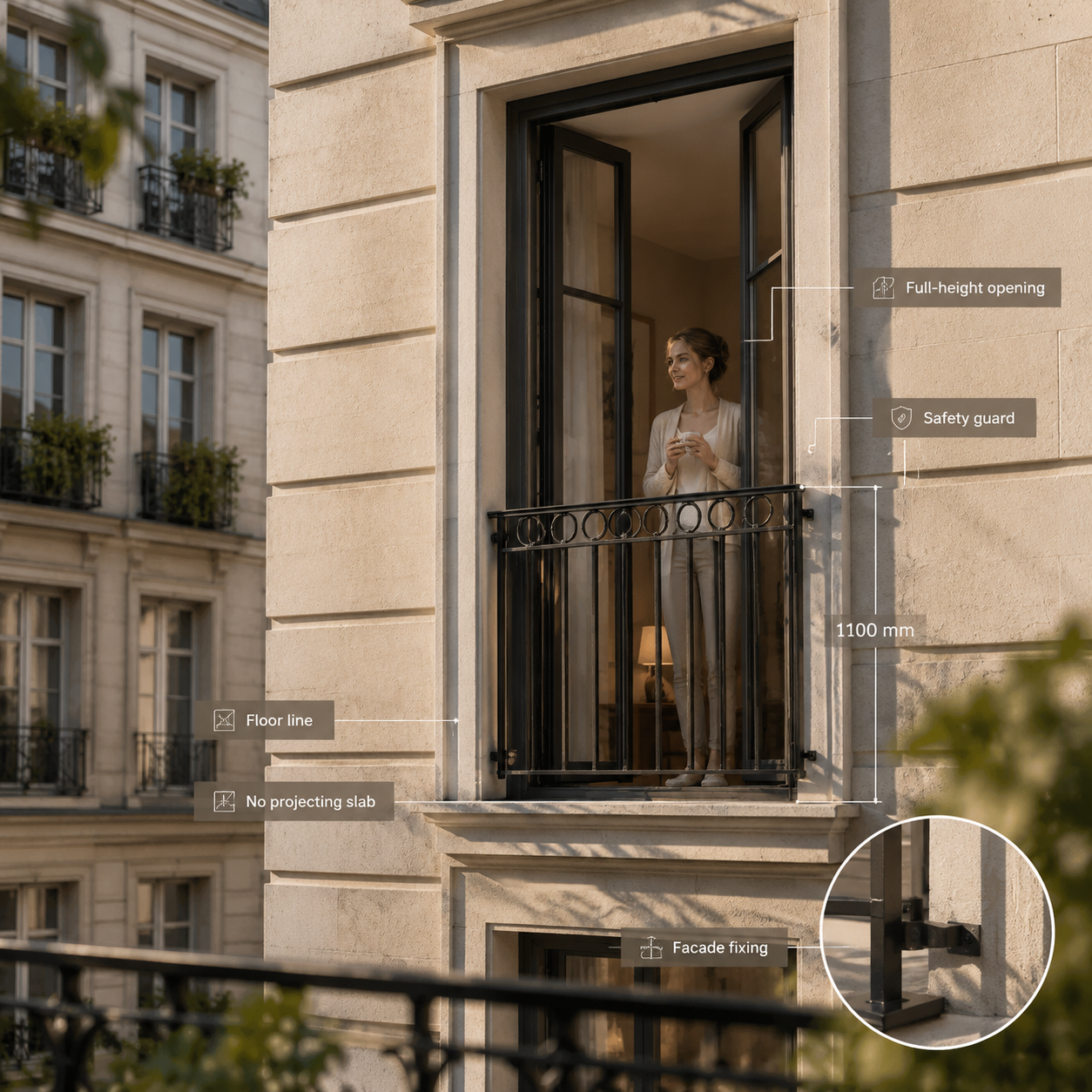 Balkon Juliette