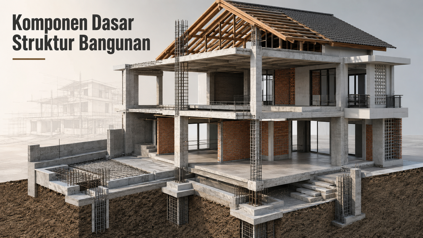 Komponen Dasar Struktur Bangunan