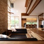 Sunken Living Room Menurunkan Level Lantai untuk Menciptakan Pengalaman Ruang yang Berbeda