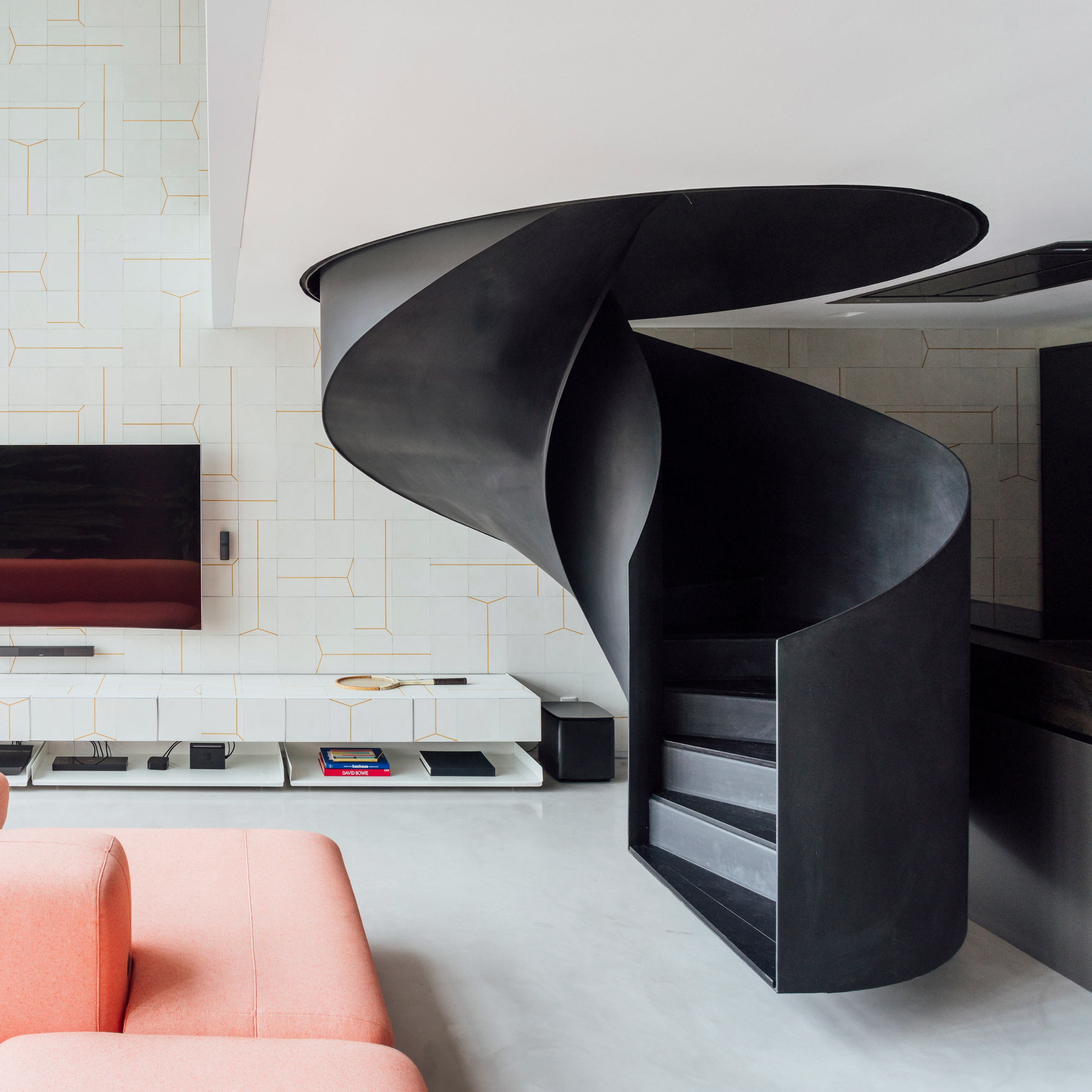 Sculptural Staircase